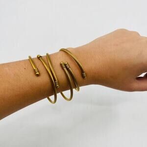 Gold Rope Style bracelet‎ set